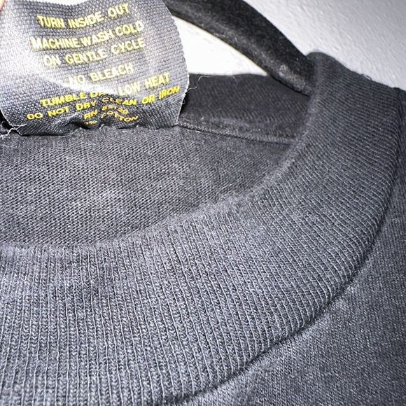 Vintage 90s Keehn Scenes Black Darth Vader Tee Mens Size L - Picture 4 of 5